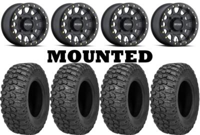 Kit 4 Sedona Trail Saw 2.0 Tires 30x10-15 on Method 401 Beadlock Matte Black CAN