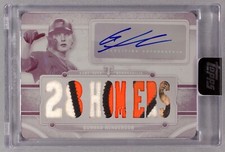 2024 Triple Threads Auto Patch Relic 1/1 Gunnar Henderson Game Used Dirt 🔥