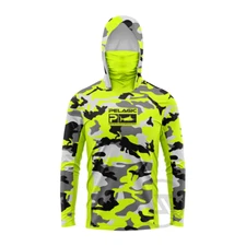 Men's PELAGIC Mask Hoodies Fishing Shirts Camo For Hunting Climbing Hiking