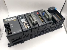 KOYO DIRECT LOGIC 205 Plc Rack D2-265, F2-04RTD