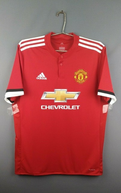 Mens adidas L Manchester United Home Shirt 2017-18 Martial 11 Mu2 for sale  online | eBay