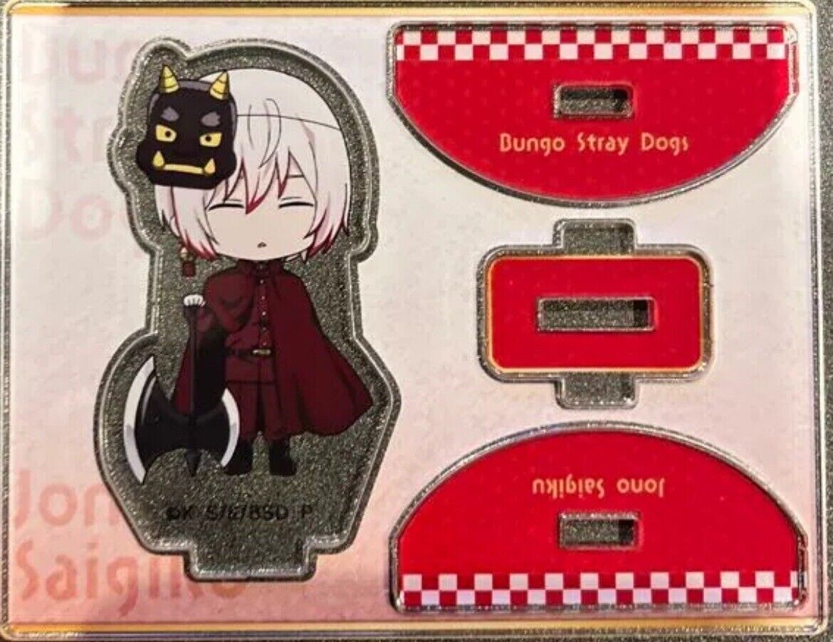 Bungo Stray Dogs X Karatez 2024 Saigiku Jono Acrylic Stand Figure