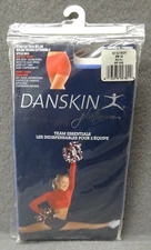 NEW Danskin Platinum S 4-6 Team Essential Boy Cut Short Royal Blue Cheer Gymnast