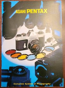 Vintage 1960s Asahi PENTAX Lenses and Accessories Sales Brochure/210605 NEW!!!