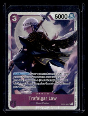 One Piece Card Game Trafalgar Law OP05-069 Super Rare English