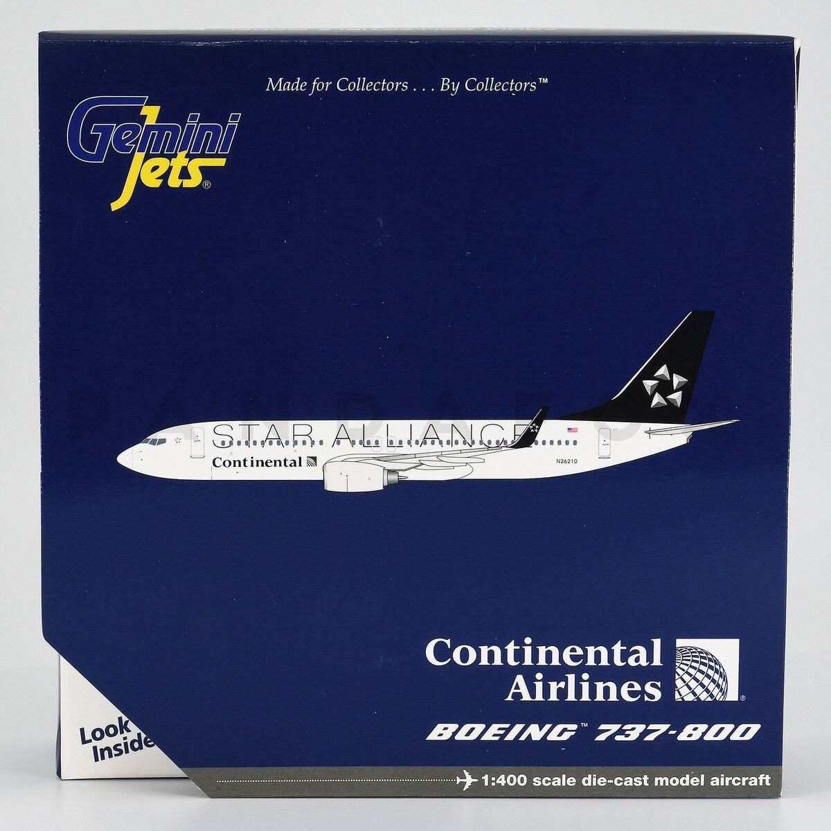 Continental Boeing 737-800 N26210 Star Alliance Gemini Jets Continental Boeing 737-800 N26210 Star Alliance Gemini Jets