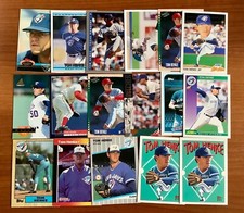 Tom Henke Lot of 17 Blue Jays, Rangers