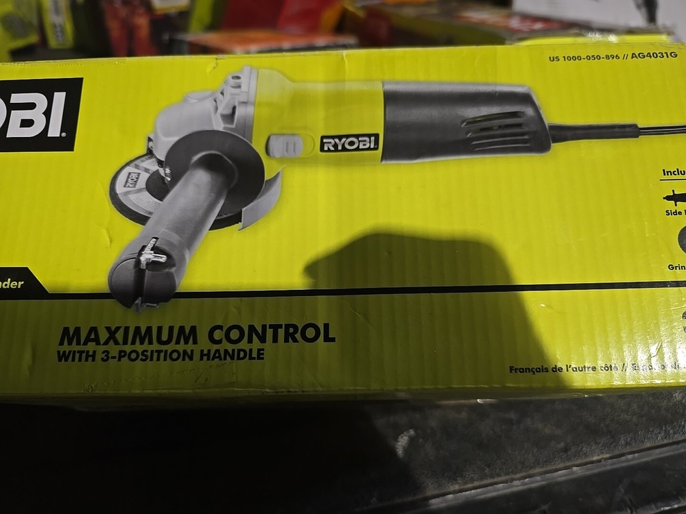 Ryobi AG4031G 5.5A Corded 4-1/2 inch Angle Grinder