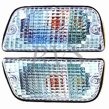 CLEAR FRONT TURN SIGNAL LIGHT LAMP For 72-79 Nissan Datsun 620 UTE Truck