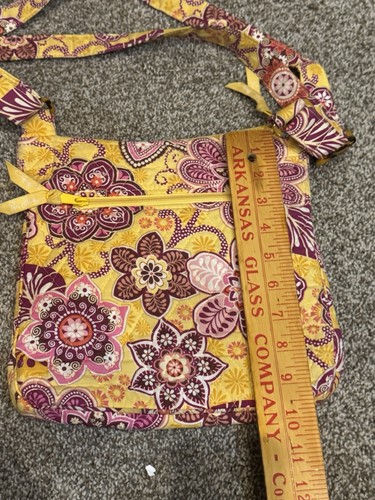 Vera Bradley Retired Pattern Bali Gold Crossbody purse - Picture 5 of 13