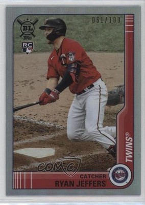 2021 Big League Veterans & Rookies Rainbow Foil /199 Ryan Jeffers Rookie RC 16vb