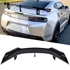 Trunk Spoiler Wing Gloss Black For Chevy Camaro ZL1 1LE Style LT RS SS 2016-2024