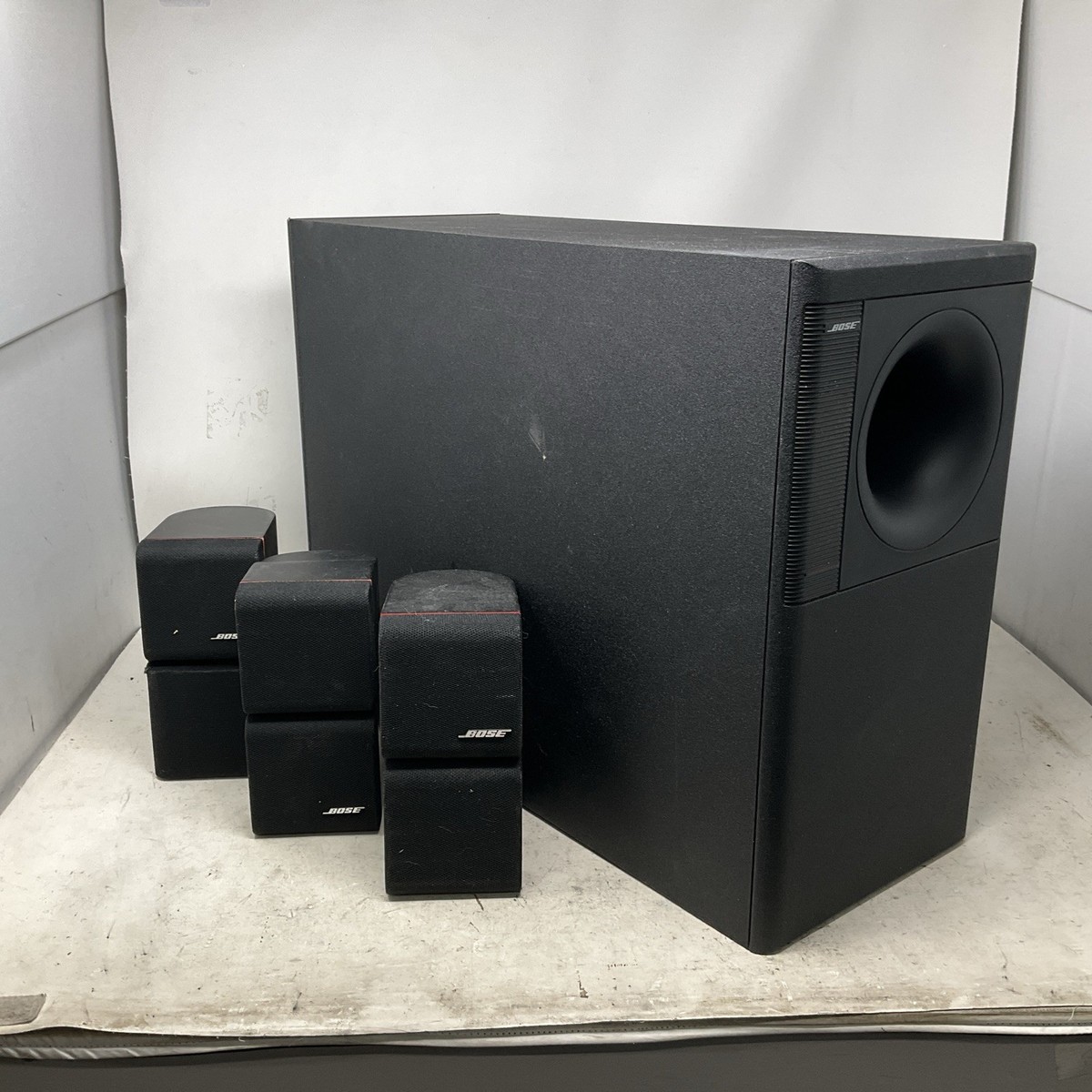 Bose Acoustimass 5 Series II System w/ 3 Sattelite Speakers Tested