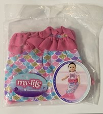 My Life As Mermaid Blanket for 18" Doll NEW Pink