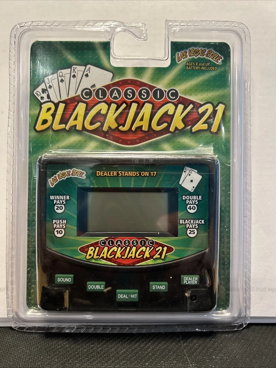 21 'BLACKJACK' コルダレス電動ゲーム Las mejores ofertas en Blackjack 8-11 años juego electrónico