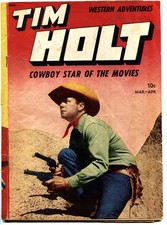 Tim Holt #5 --ME--photo covers-Frank Bolle--comic book