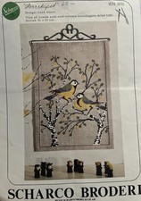 Rare Vintage Scharco Swedish Embroidery Kit B...