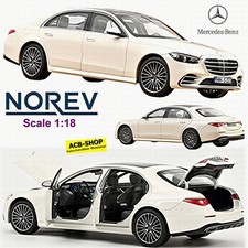 Mercedes-Benz S-Class AMG-Line 2021-26 W223 White 1:18 Norev 183807