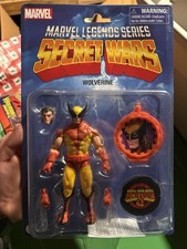 Marvel Legends Secret Wars Wolverine Action Figure with Accessories