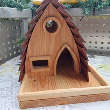 Vogelhaus Futterhaus Handarbeit massiv Douglasie