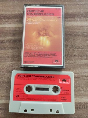 Zärtliche Traummelodien - Club Edition - Polydor - Teldec - MC Kassette 