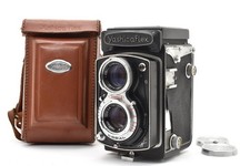 Exc 5 w/Case Yashica Yashicaflex Model C 6x6 TLR Camera 80mm F/3.5 Japan 586