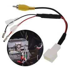 4 Pin Car Reverse Camera Retention Wiring Harness Cable  Adapter For Toyota