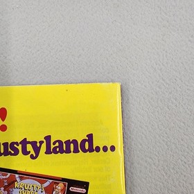 The Simpsons Bartman Meets Radioactive Man Nintendo NES Instruction MANUAL ONLY