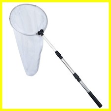 Insect and Butterfly Fishing Net with 12 Inches Ring, Handle Extends to 36 In...