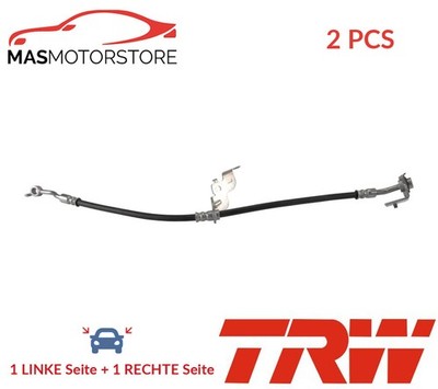 BREMSSCHLAUCH BREMSLEITUNG PAAR VORNE TRW PHD2124 2PCS A NEU OE QUALITÄT