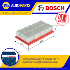 Air Filter fits KIA STONIC YB 1.0 2017 on G3LC Bosch 28113H8100 Quality New