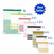 IKEA ISTAD Reusable & Resealable Plastic Bags Food Sandwich Freezer Bags
