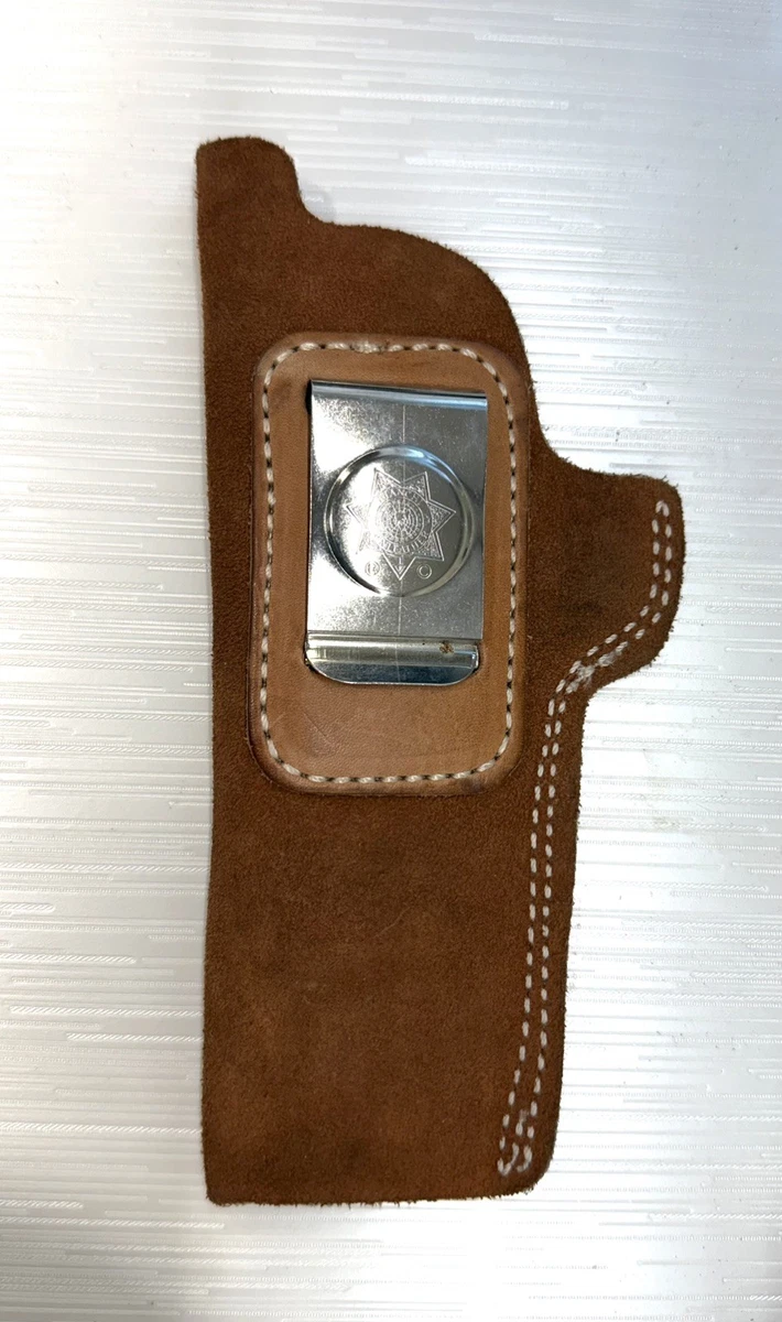 アクセサリー left-hand.leather Handmade Leather LEFT HAND 1911 Holster & 2 mag pouches Punisher