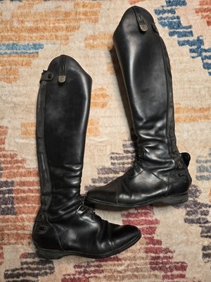 Tucci Time Riding Boot Size 39 G Made In Italy. 