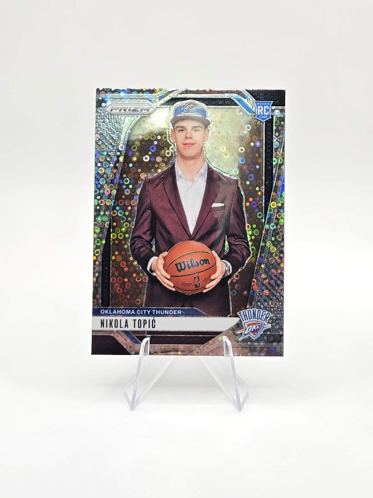 Nikola Topic 2024-25 Panini Prizm RC Variation Fast Break SP #230