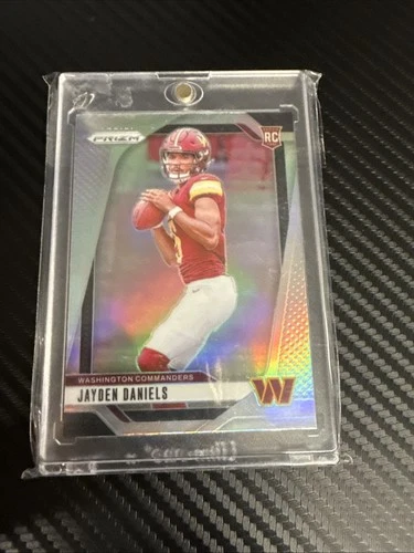 2024 Panini Prizm - Rookies Jayden Daniels #347 Silver Prizm (RC)