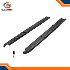 Fits 2009-2014 Ford F-150 Truck Side Bed Rail Caps Cover Black Molding 5.5' Pair