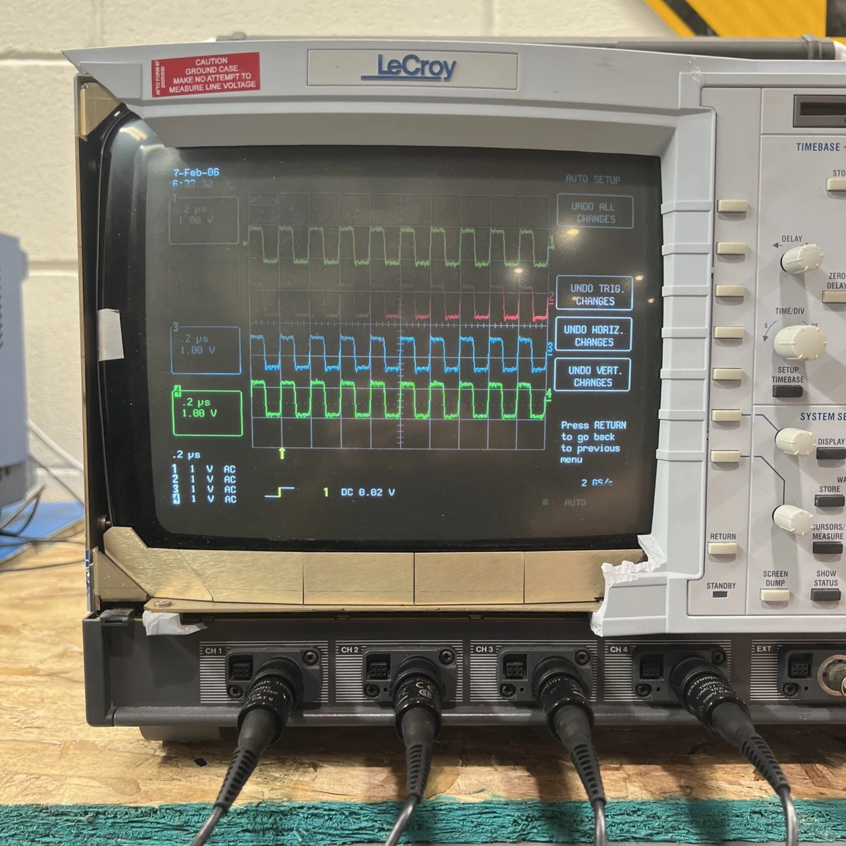 LeCroy 1 GHz Oscilloscopes & Vectorscopes for sale - eBay