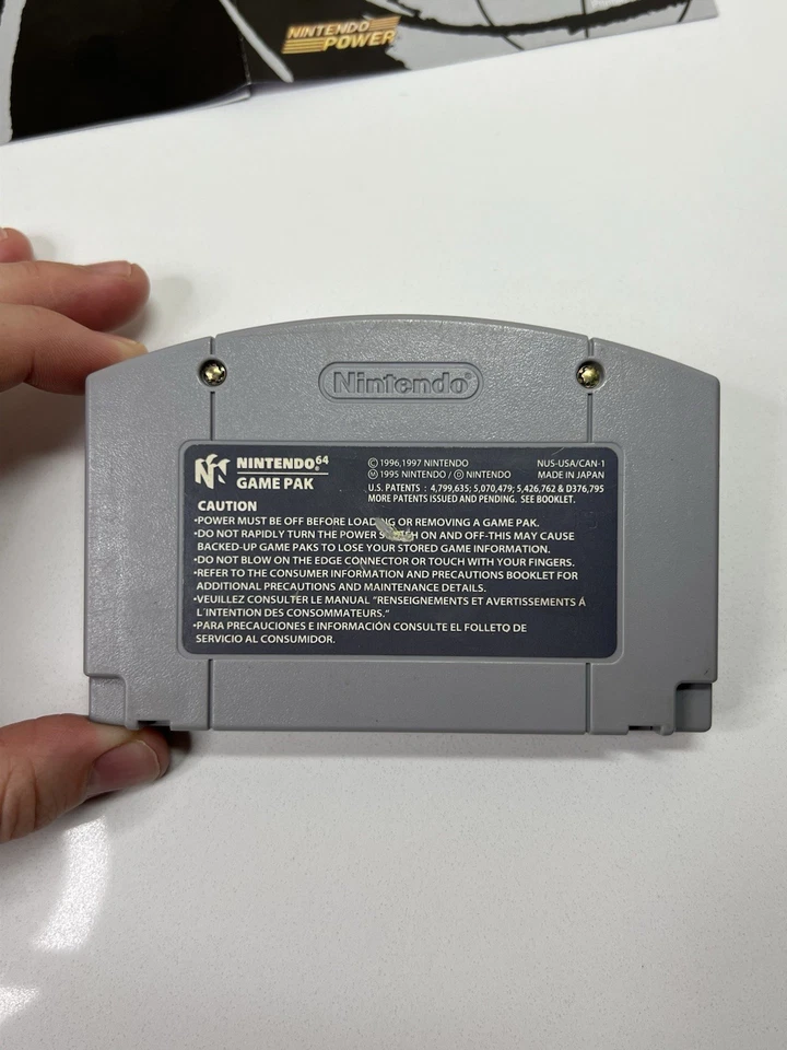 Golden Eye 007 Nintendo 64 - N64 - CIB - Image 4 of 4