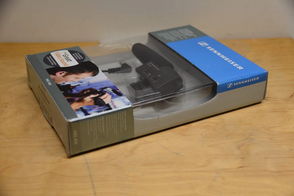 Sennheiser MKE 400 Kameramikrofon, Kondensator Superniere, 1x AAA, 3,5 mm NEU - Bild 3 von 4