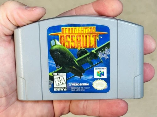 Aerofighters Assault (Nintendo 64, N64) Game - Authentic - Tested