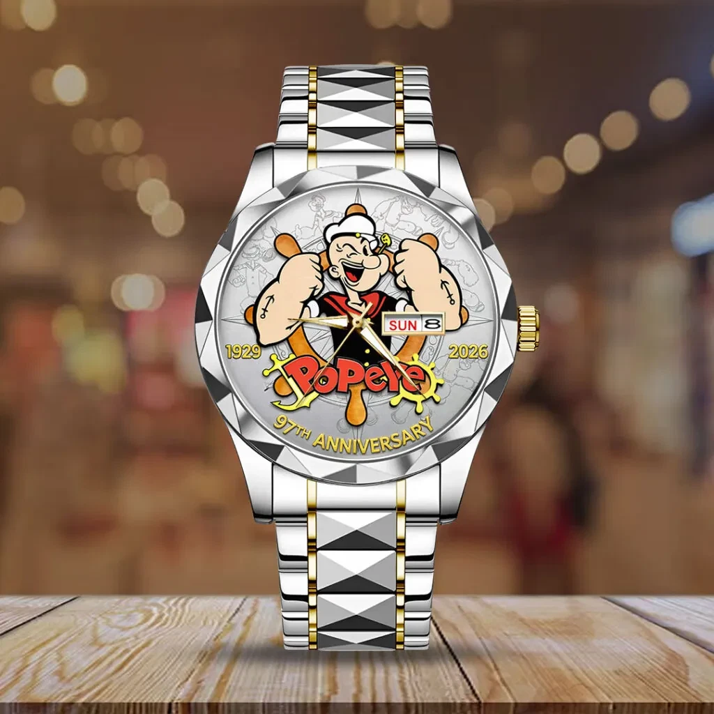Popeye The Sailor Man 97th Anniversary Watch