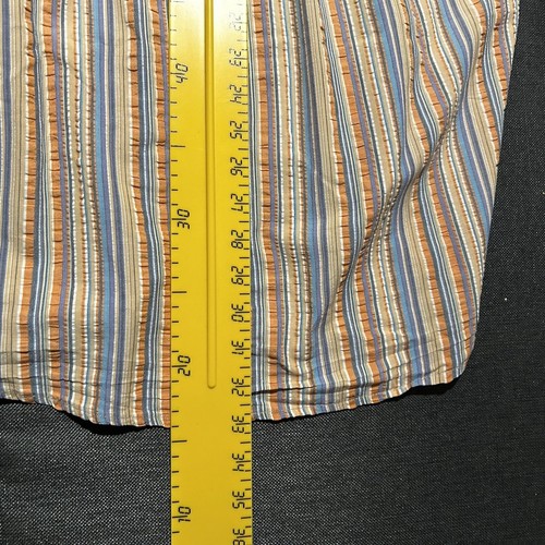 Orvis Multicoloured Striped Men’s Short Sleeve Shirt Size Medium - Picture 5 of 6