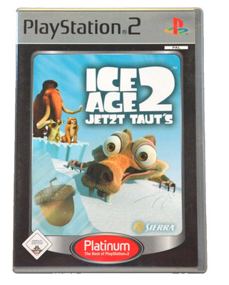 Ice Age 2 Jetzt Taut's Platinum PS2 Sony PlayStation 2 komplett CIB getestet