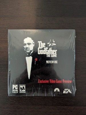 The Godfather The Game Exclusive Video Game Preview Disc PC - 2006 New Sealed