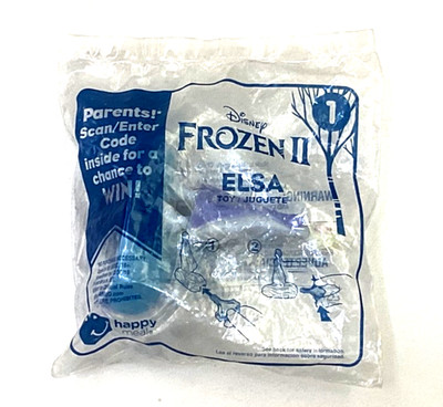 McDonalds Disney Frozen 2 Elsa Happy Meal (1)  Toy 2019