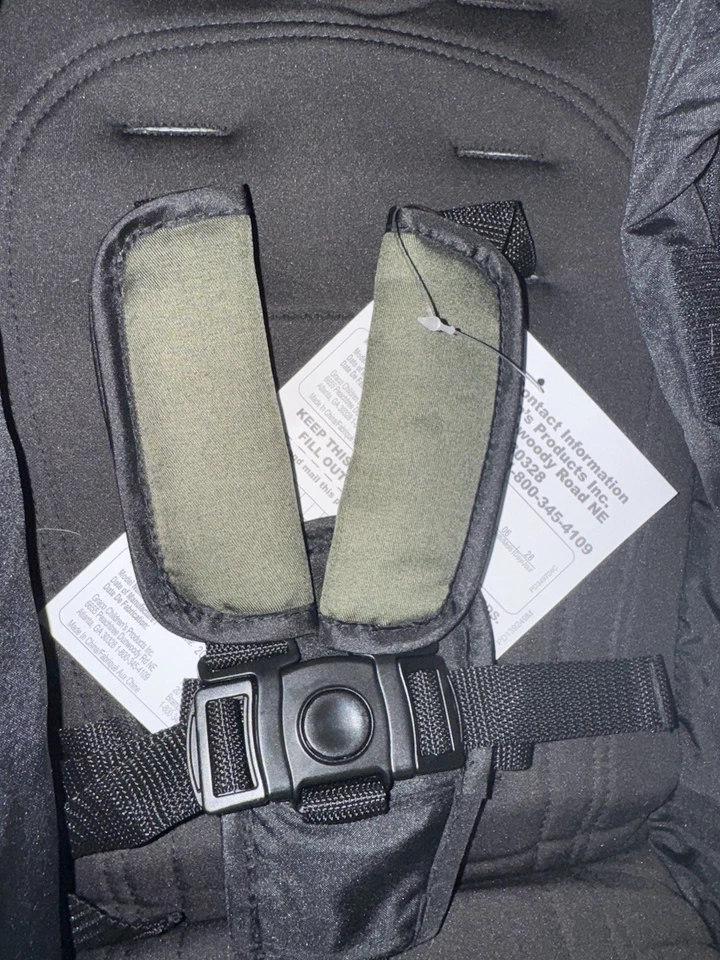 Novo Carrinho Graco Uno2Duo Segundo Assento, Moda Jules, Verde Oliva - Imagem 2 de 4