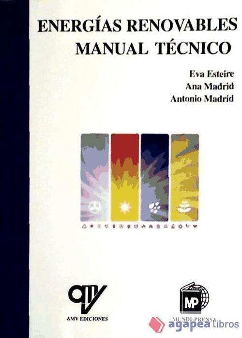 Energías renovables: manual técnico. NUEVO. ENVÍO URGENTE (Agapea)