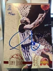 1996-97 Score Board Auto Basketball Auto Tony Delk Auto