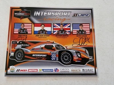 2026 12 Hours of SEBRING INTERSPORT #37 Hero Card - SIGNED